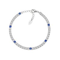 Bracciale Amen Tennis in Argento Zircone BT3B7BBL17 - BT3B7BBL17